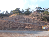 化石採集場